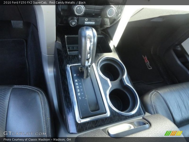 Red Candy Metallic / Black 2010 Ford F150 FX2 SuperCab