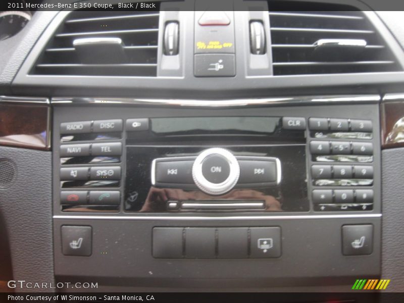 Black / Black 2011 Mercedes-Benz E 350 Coupe