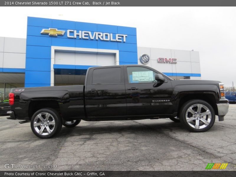 Black / Jet Black 2014 Chevrolet Silverado 1500 LT Z71 Crew Cab