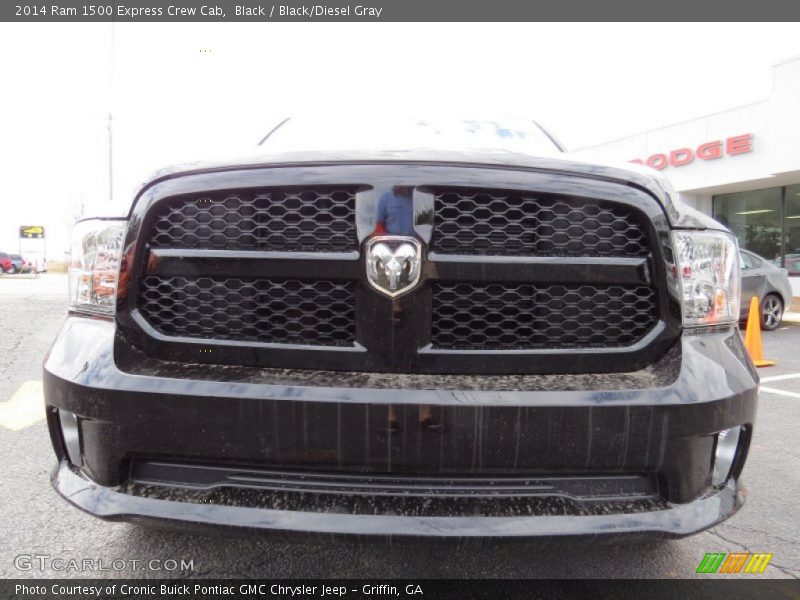 Black / Black/Diesel Gray 2014 Ram 1500 Express Crew Cab