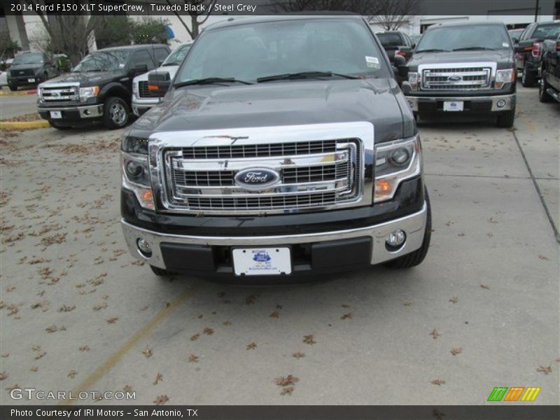 Tuxedo Black / Steel Grey 2014 Ford F150 XLT SuperCrew