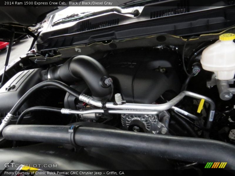 Black / Black/Diesel Gray 2014 Ram 1500 Express Crew Cab