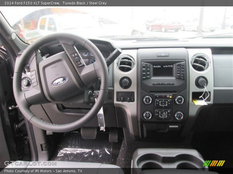 Tuxedo Black / Steel Grey 2014 Ford F150 XLT SuperCrew