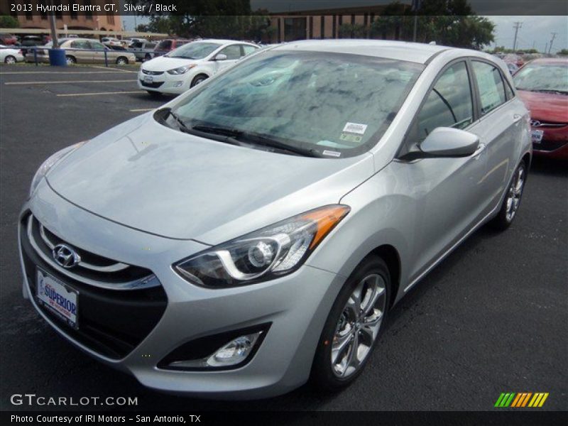 Silver / Black 2013 Hyundai Elantra GT