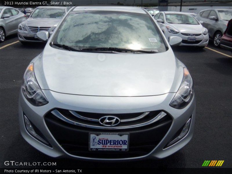 Silver / Black 2013 Hyundai Elantra GT