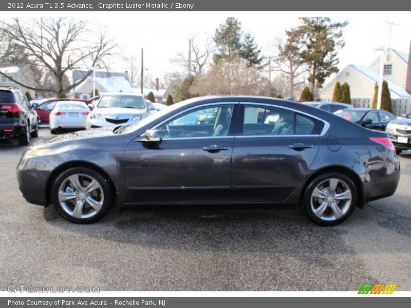 Graphite Luster Metallic / Ebony 2012 Acura TL 3.5 Advance