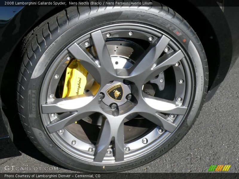 Nero Noctis (Black) / Nero Perseus/Avorio Lilium 2008 Lamborghini Gallardo Spyder