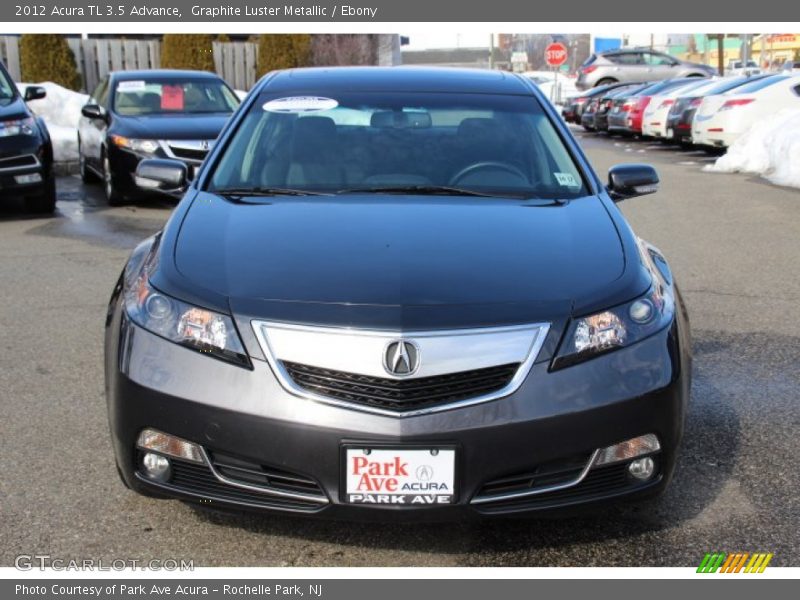 Graphite Luster Metallic / Ebony 2012 Acura TL 3.5 Advance