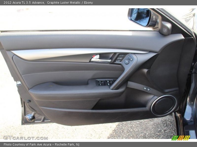 Graphite Luster Metallic / Ebony 2012 Acura TL 3.5 Advance