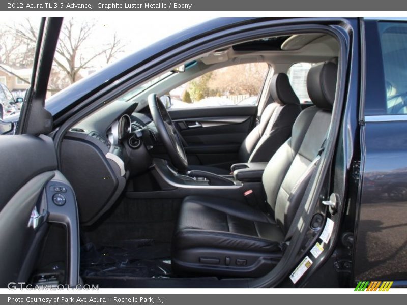 Graphite Luster Metallic / Ebony 2012 Acura TL 3.5 Advance