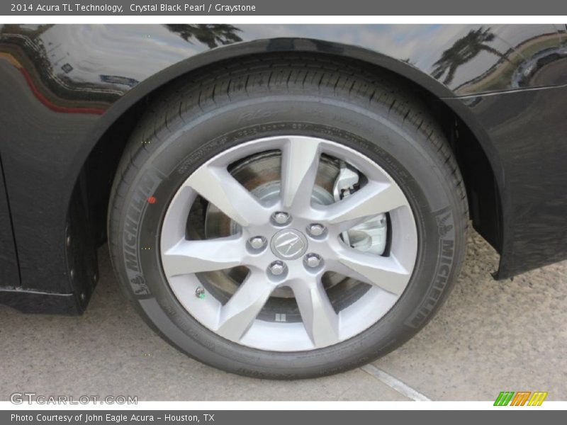 Crystal Black Pearl / Graystone 2014 Acura TL Technology