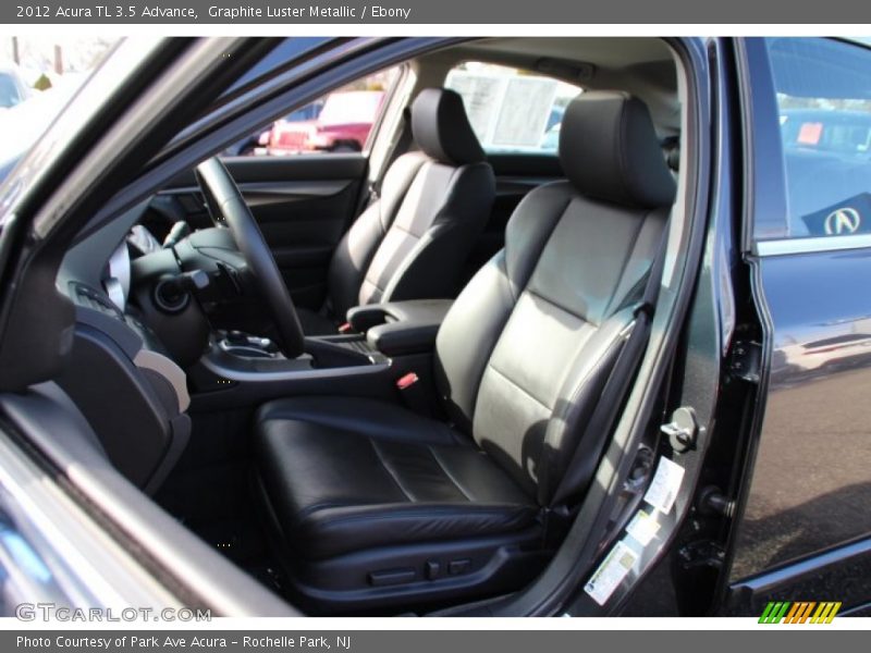 Graphite Luster Metallic / Ebony 2012 Acura TL 3.5 Advance