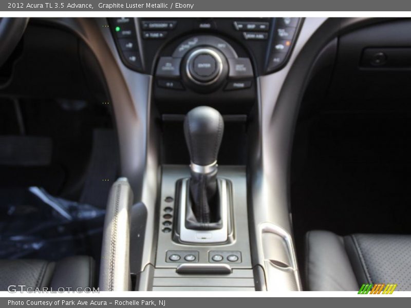 Graphite Luster Metallic / Ebony 2012 Acura TL 3.5 Advance