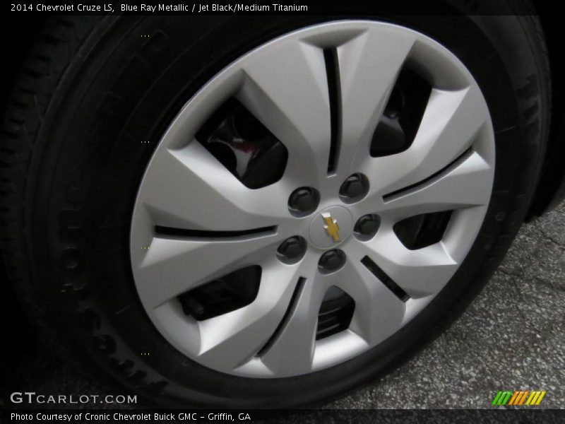 Blue Ray Metallic / Jet Black/Medium Titanium 2014 Chevrolet Cruze LS