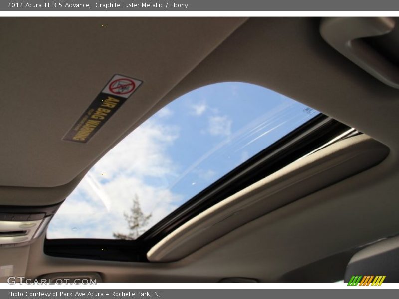 Graphite Luster Metallic / Ebony 2012 Acura TL 3.5 Advance
