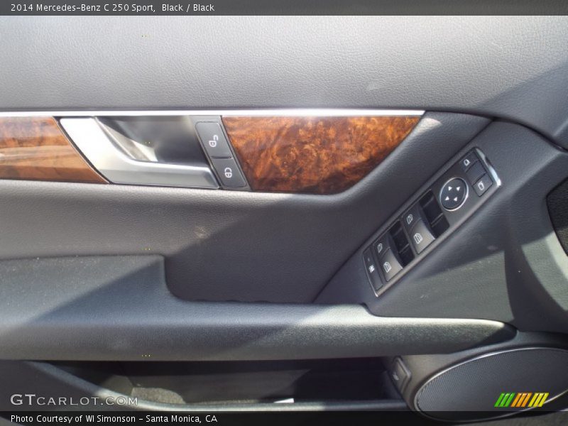 Black / Black 2014 Mercedes-Benz C 250 Sport