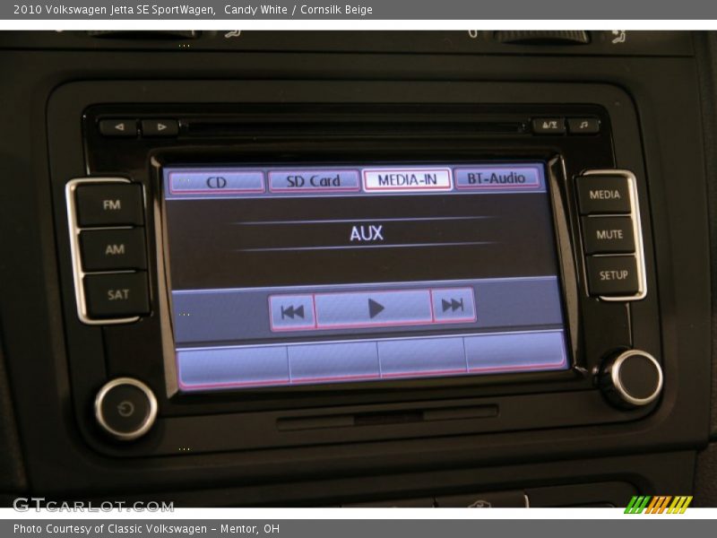 Candy White / Cornsilk Beige 2010 Volkswagen Jetta SE SportWagen