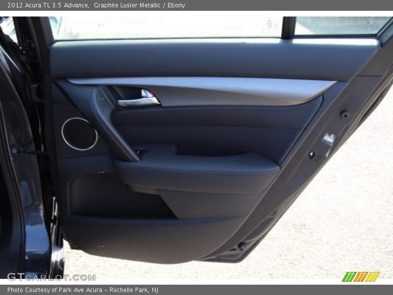 Graphite Luster Metallic / Ebony 2012 Acura TL 3.5 Advance