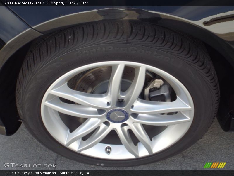 Black / Black 2014 Mercedes-Benz C 250 Sport