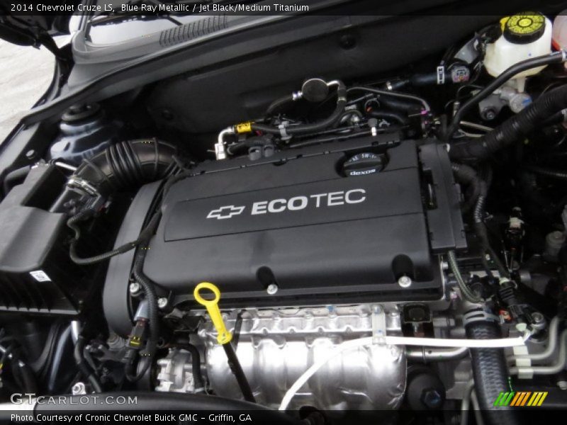 Blue Ray Metallic / Jet Black/Medium Titanium 2014 Chevrolet Cruze LS
