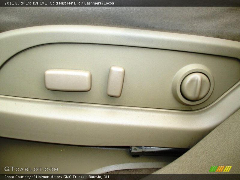 Gold Mist Metallic / Cashmere/Cocoa 2011 Buick Enclave CXL