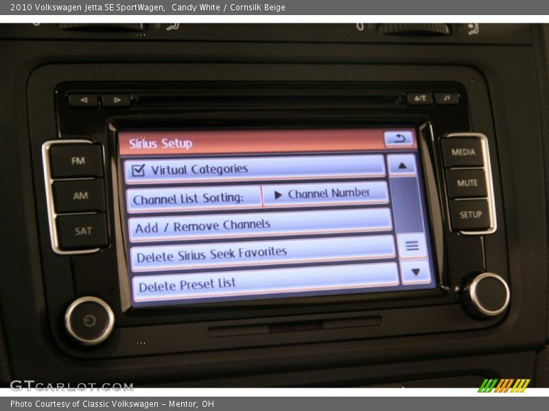 Candy White / Cornsilk Beige 2010 Volkswagen Jetta SE SportWagen