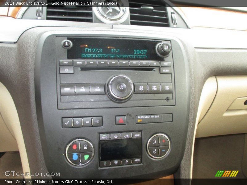 Gold Mist Metallic / Cashmere/Cocoa 2011 Buick Enclave CXL