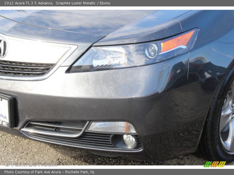 Graphite Luster Metallic / Ebony 2012 Acura TL 3.5 Advance