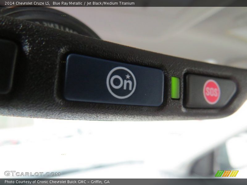 Blue Ray Metallic / Jet Black/Medium Titanium 2014 Chevrolet Cruze LS