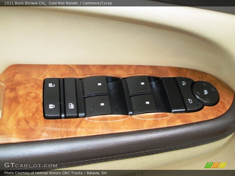 Gold Mist Metallic / Cashmere/Cocoa 2011 Buick Enclave CXL