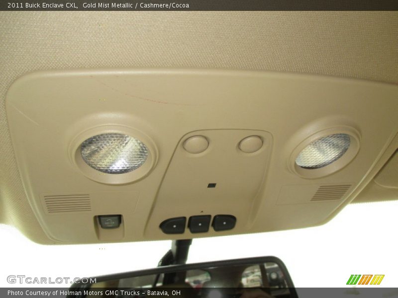 Gold Mist Metallic / Cashmere/Cocoa 2011 Buick Enclave CXL