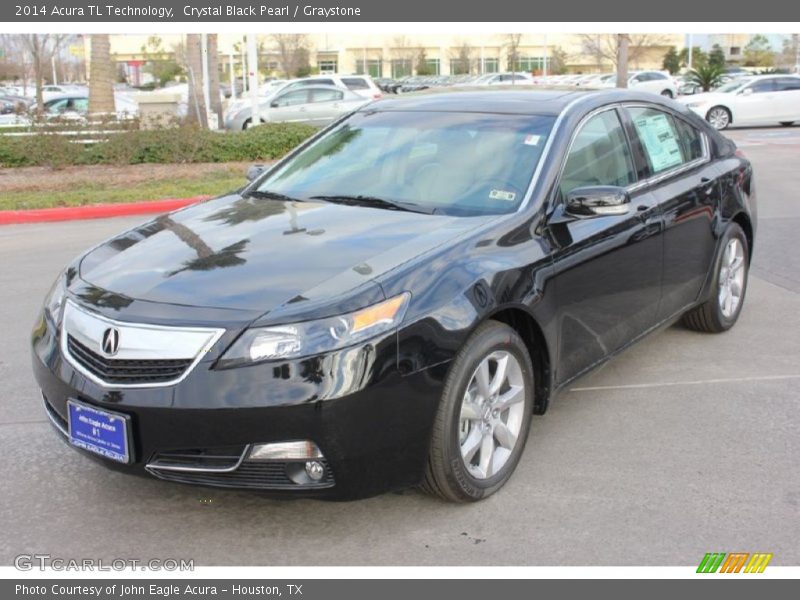 Crystal Black Pearl / Graystone 2014 Acura TL Technology