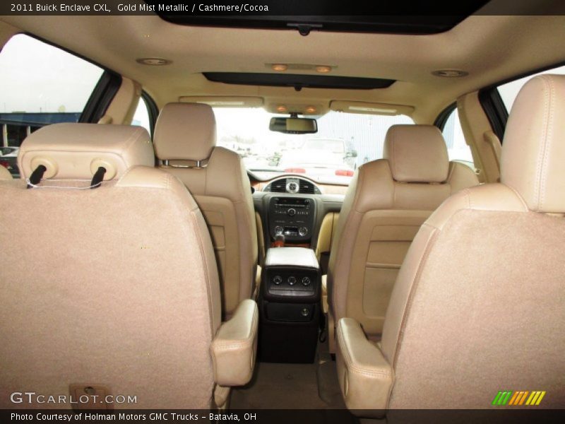 Gold Mist Metallic / Cashmere/Cocoa 2011 Buick Enclave CXL