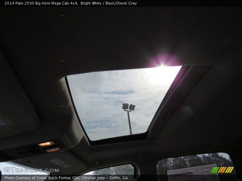 Bright White / Black/Diesel Gray 2014 Ram 2500 Big Horn Mega Cab 4x4