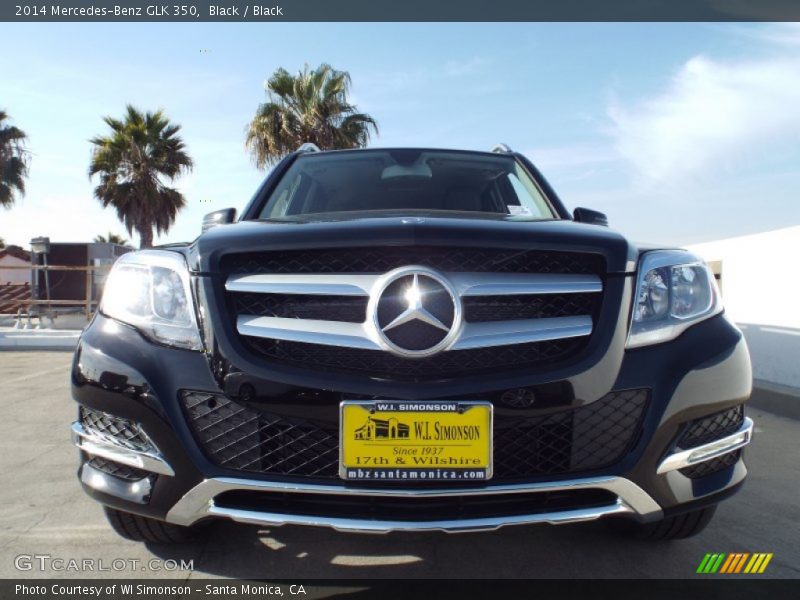 Black / Black 2014 Mercedes-Benz GLK 350