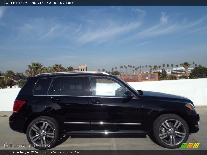Black / Black 2014 Mercedes-Benz GLK 350