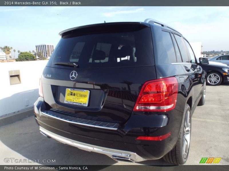 Black / Black 2014 Mercedes-Benz GLK 350