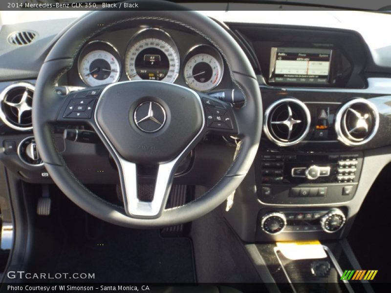Black / Black 2014 Mercedes-Benz GLK 350