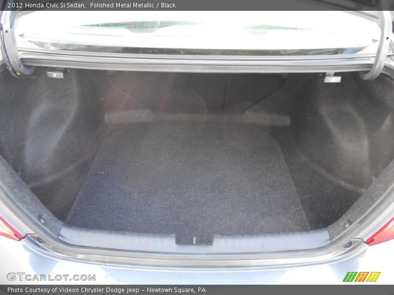 Polished Metal Metallic / Black 2012 Honda Civic Si Sedan