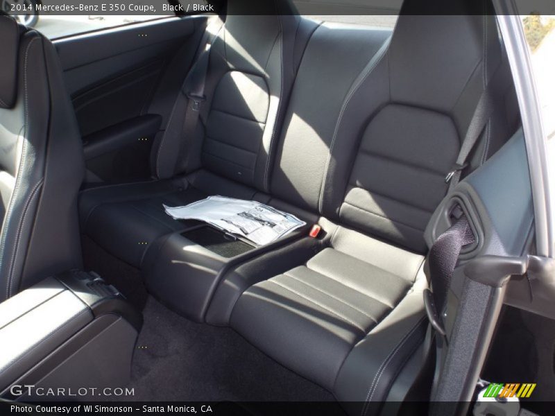 Black / Black 2014 Mercedes-Benz E 350 Coupe
