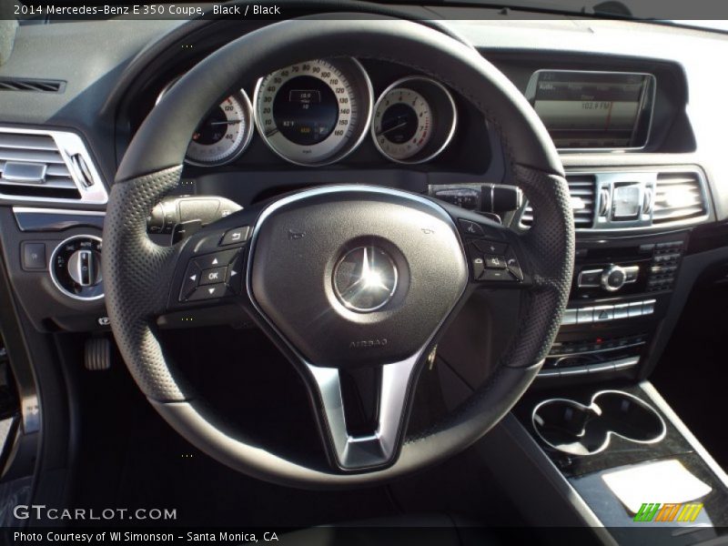 Black / Black 2014 Mercedes-Benz E 350 Coupe