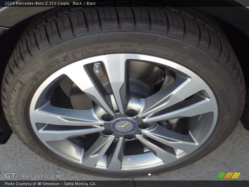 Black / Black 2014 Mercedes-Benz E 350 Coupe
