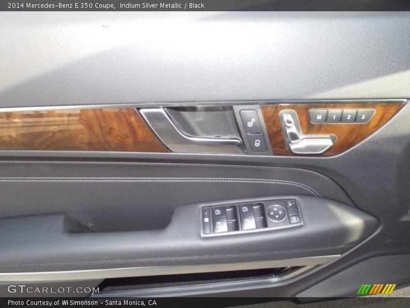 Iridium Silver Metallic / Black 2014 Mercedes-Benz E 350 Coupe