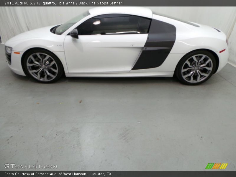  2011 R8 5.2 FSI quattro Ibis White
