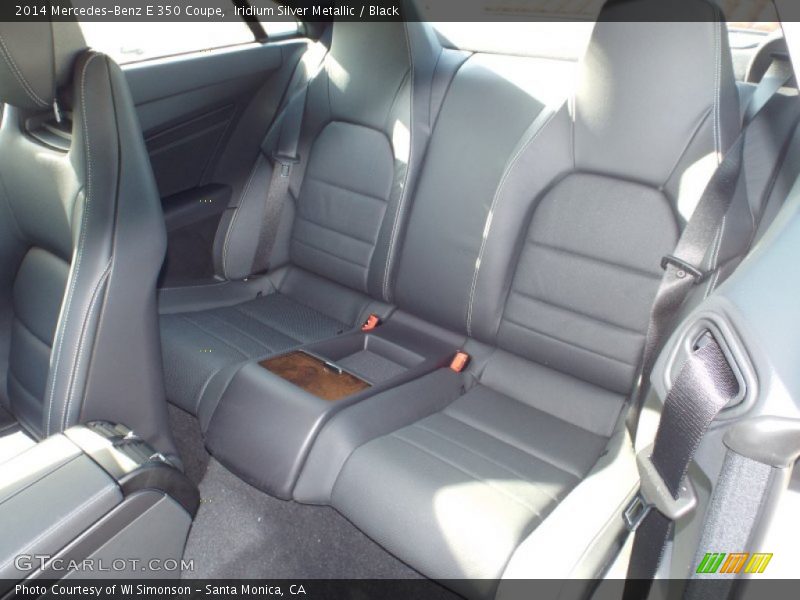 Iridium Silver Metallic / Black 2014 Mercedes-Benz E 350 Coupe