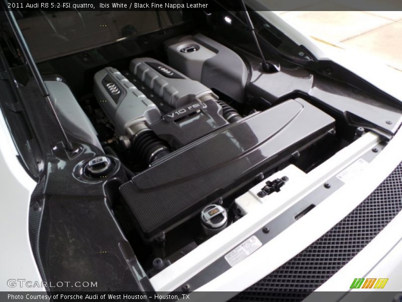  2011 R8 5.2 FSI quattro Engine - 5.2 Liter FSI DOHC 40-Valve VVT V10