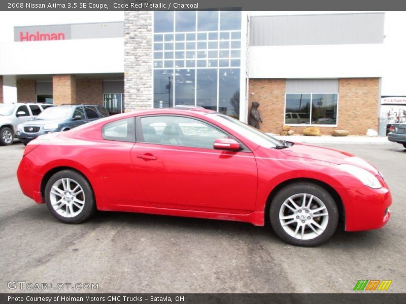 Code Red Metallic / Charcoal 2008 Nissan Altima 3.5 SE Coupe