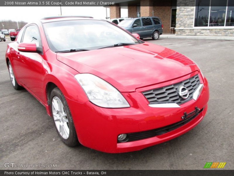 Code Red Metallic / Charcoal 2008 Nissan Altima 3.5 SE Coupe