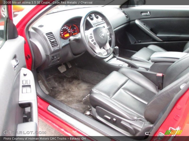 Charcoal Interior - 2008 Altima 3.5 SE Coupe 