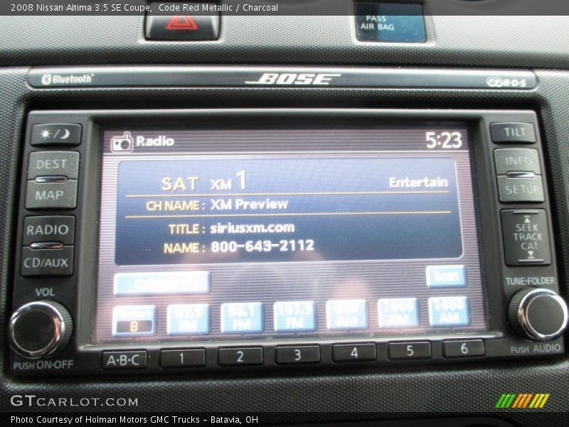 Code Red Metallic / Charcoal 2008 Nissan Altima 3.5 SE Coupe